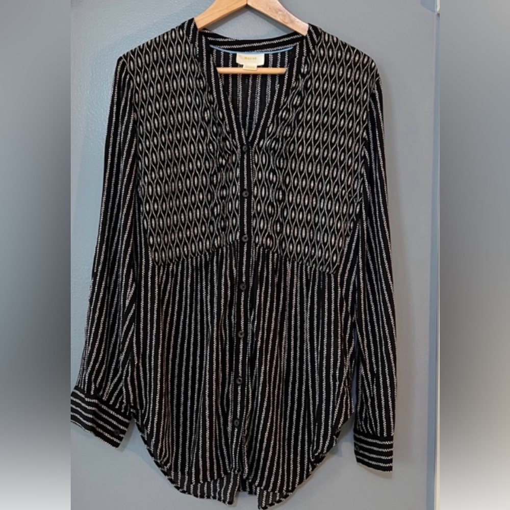 Anthropology Maeve Calia Button Down Top